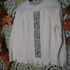 1881 Size XL Old Navy Upcycled Distressed Frayed Cozy Sweater